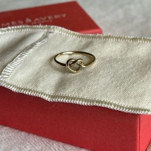 James Avery Delicate Heart Knot Ring